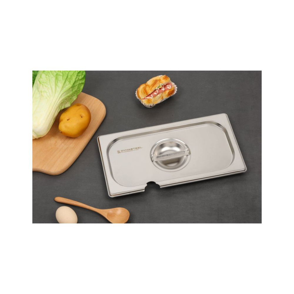 Couvercle Gastronorme Avec Encoche GN 1 3 DYNASTEEL Kitchenware