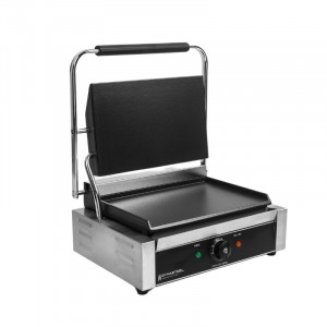 Grill Panini Grande Surface Rainurée/Lisse Dynasteel - Cuisson