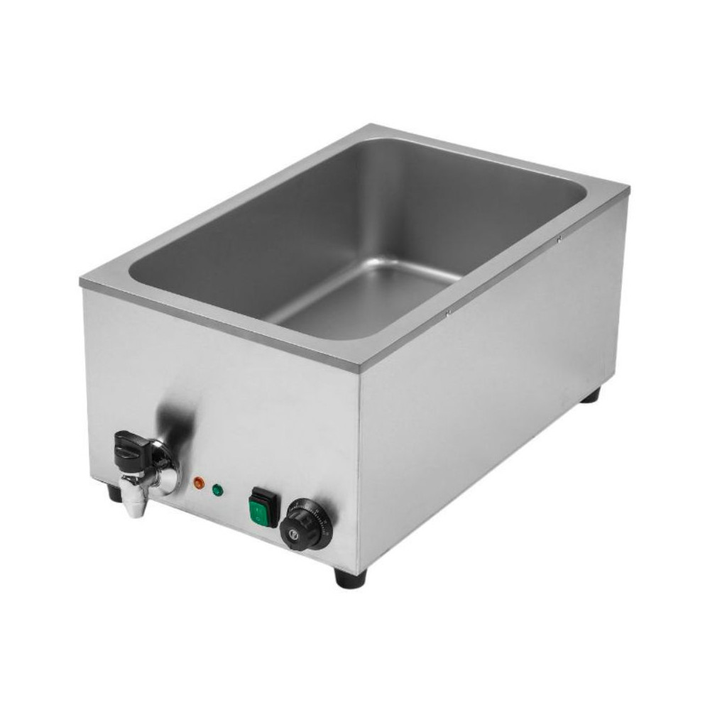 Bain-Marie Professionnel GN 1/1 avec Vidange