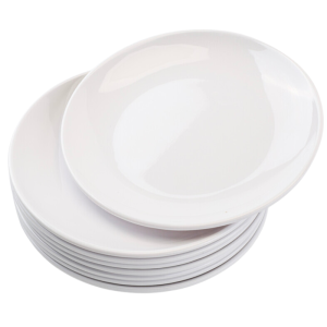 Assiette Ronde en Mélamine - Ø 17,7 cm - Lot de 10