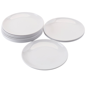 Assiette Ronde en Mélamine - Ø 17,7 cm - Lot de 10