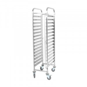 Echelle Pâtissière Inox 16 Niveaux - 600 x 400 mm