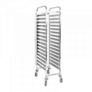 Echelle Pâtissière Inox 16 Niveaux - 600 x 400 mm