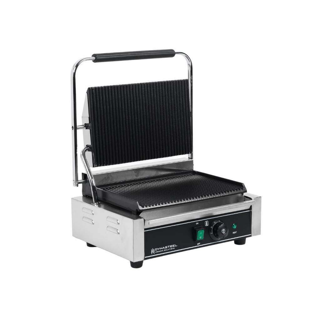 Grill Panini Grande Surface de Chauffe Rainurée