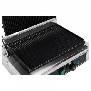 Grill Panini Grande Surface de Chauffe Rainurée