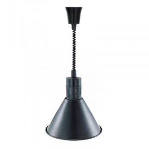 Lampe Chauffante Conique Noire