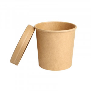 Pot à Soupe Kraft - 360 ml - Lot de 50